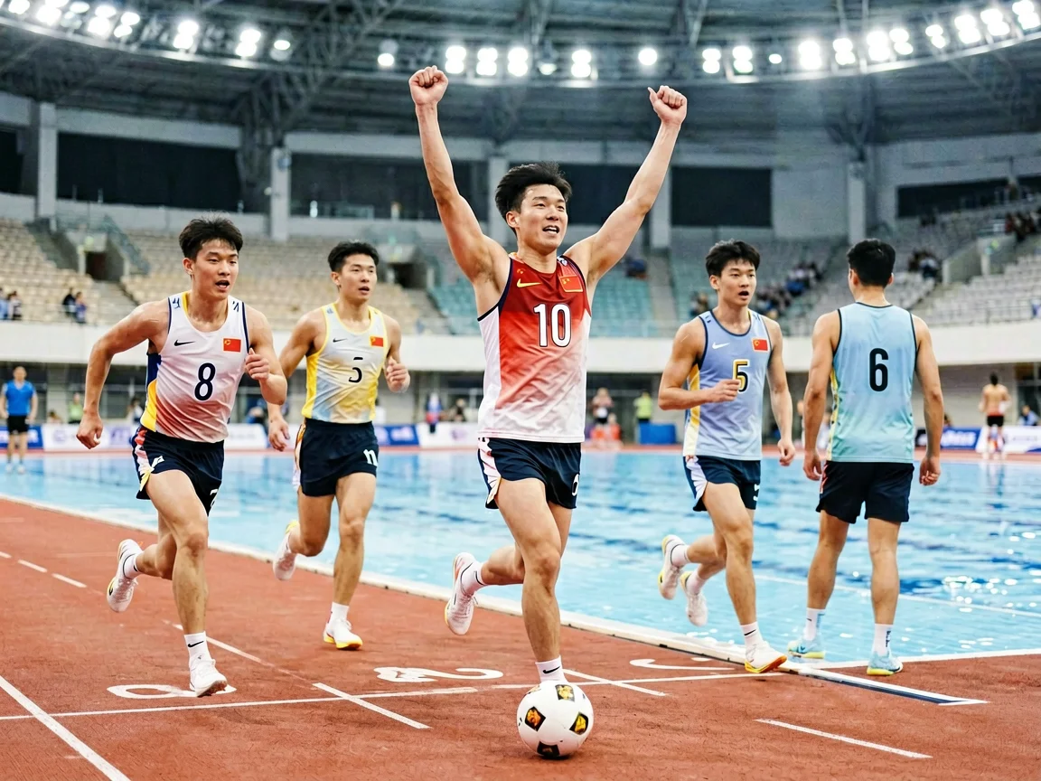 体育赛场准备,无畏